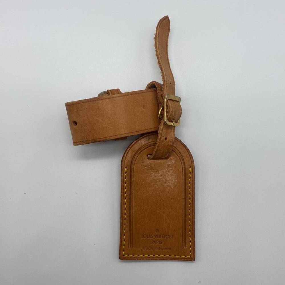 Authentic Louis Vuitton Luggage Tag